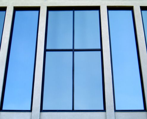 exterior glass cleaning